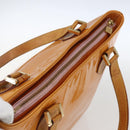 LOUIS VUITTON Monogram Vernis Houston Bag Marshmallow Pink M91302 LV Auth 169342-6