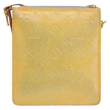 LOUIS VUITTON Monogram Vernis Motto Accessory Pouch Gris M91030 LV Auth 169345 - 0