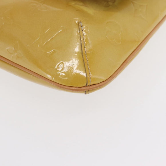 LOUIS VUITTON Monogram Vernis Thompson Street Bag Beige M91301 LV Auth 169346