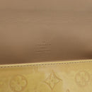 LOUIS VUITTON Monogram Vernis Thompson Street Bag Beige M91301 LV Auth 169346-17