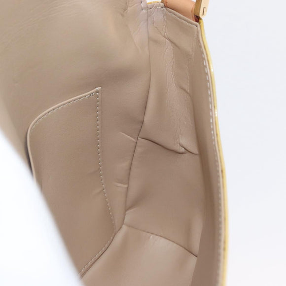 LOUIS VUITTON Monogram Vernis Thompson Street Bag Beige M91301 LV Auth 169346