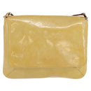 LOUIS VUITTON Monogram Vernis Thompson Street Bag Beige M91301 LV Auth 169346-13