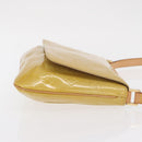 LOUIS VUITTON Monogram Vernis Thompson Street Bag Beige M91301 LV Auth 169346-3