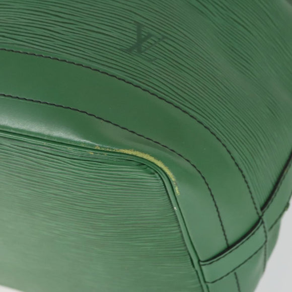 LOUIS VUITTON Epi Noe Schoudertas Groen M44004 LV Auth 169347