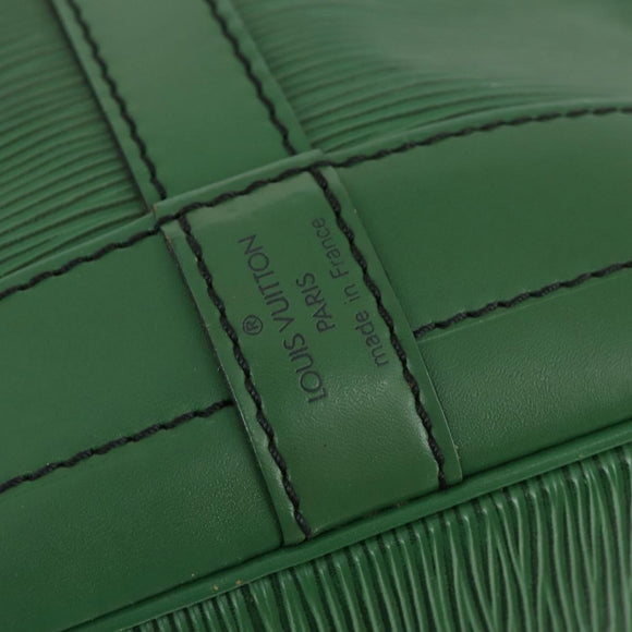 LOUIS VUITTON Epi Noe Schoudertas Groen M44004 LV Auth 169347