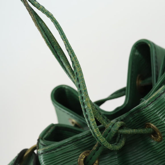 LOUIS VUITTON Epi Noe Schoudertas Groen M44004 LV Auth 169347