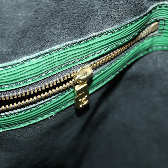 LOUIS VUITTON Epi Noe Schoudertas Groen M44004 LV Auth 169347
