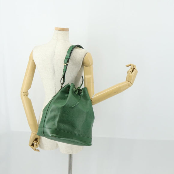 LOUIS VUITTON Epi Noe Schoudertas Groen M44004 LV Auth 169347