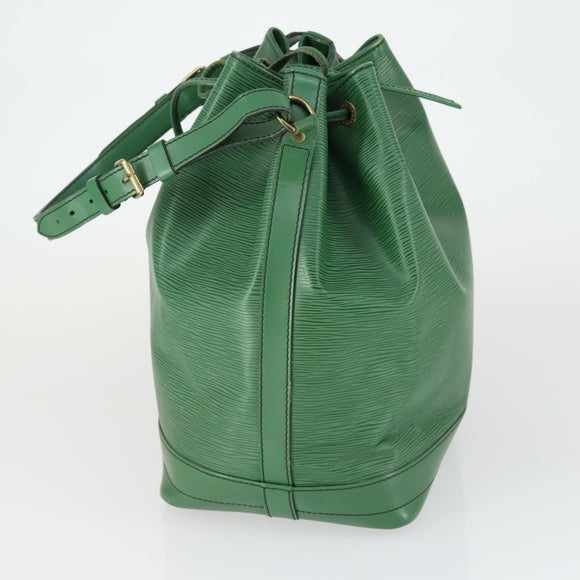 LOUIS VUITTON Epi Noe Schoudertas Groen M44004 LV Auth 169347