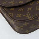 LOUIS VUITTON Monogram Saint Cloud GM Shoulder Bag M51242 LV Auth 169348-16