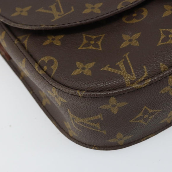 LOUIS VUITTON Monogram Saint Cloud GM Shoulder Bag M51242 LV Auth 169348
