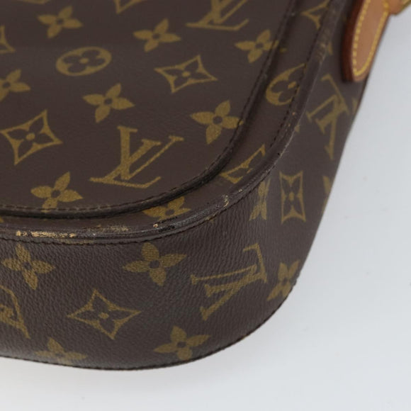LOUIS VUITTON Monogram Saint Cloud GM Shoulder Bag M51242 LV Auth 169348