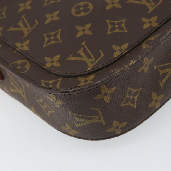 LOUIS VUITTON Monogram Saint Cloud GM Shoulder Bag M51242 LV Auth 169348