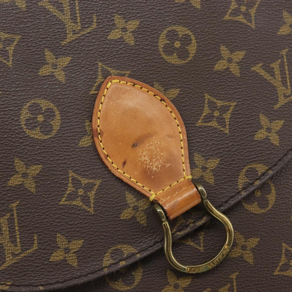 LOUIS VUITTON Monogram Saint Cloud GM Shoulder Bag M51242 LV Auth 169348