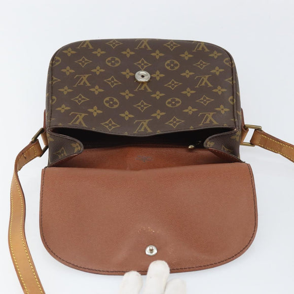 LOUIS VUITTON Monogram Saint Cloud GM Shoulder Bag M51242 LV Auth 169348