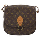 LOUIS VUITTON Monogram Saint Cloud GM Shoulder Bag M51242 LV Auth 169348-13