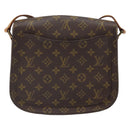 LOUIS VUITTON Monogram Saint Cloud GM Shoulder Bag M51242 LV Auth 169348-2