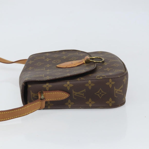 LOUIS VUITTON Monogram Saint Cloud GM Shoulder Bag M51242 LV Auth 169348