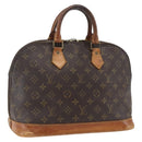 LOUIS VUITTON Monogram Alma Hand Bag M51130 LV Auth 169353-1