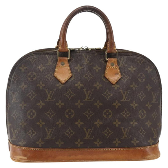 LOUIS VUITTON Monogram Alma Hand Bag M51130 LV Auth 169353