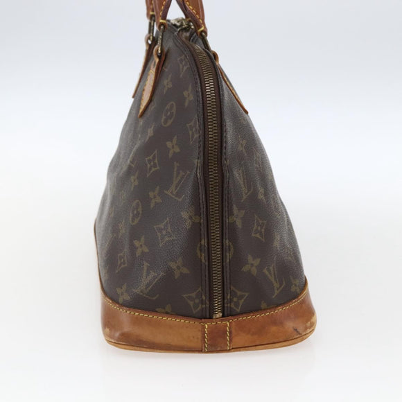 LOUIS VUITTON Monogram Alma Hand Bag M51130 LV Auth 169353