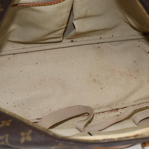 LOUIS VUITTON Monogram Deauville Hand Bag M47270 LV Auth 169356