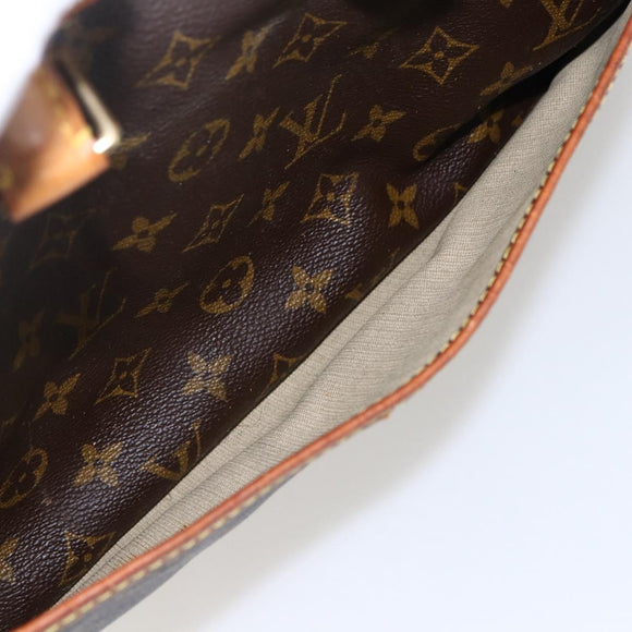 LOUIS VUITTON Monogram Deauville Hand Bag M47270 LV Auth 169356
