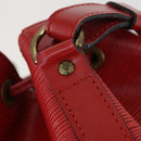 LOUIS VUITTON Epi Noe Shoulder Bag Red M44007 LV Auth 169357-18