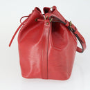 LOUIS VUITTON Epi Noe Shoulder Bag Red M44007 LV Auth 169357-3