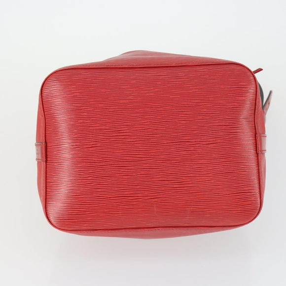LOUIS VUITTON Epi Noe Shoulder Bag Red M44007 LV Auth 169357