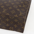 LOUIS VUITTON Monogram Sac Plat Hand Bag M51140 LV Auth 169363-9