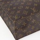 LOUIS VUITTON Monogram Sac Plat Hand Bag M51140 LV Auth 169363-14