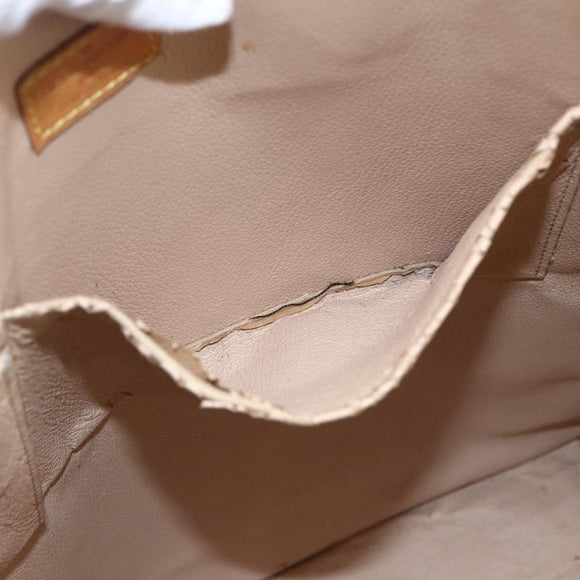 LOUIS VUITTON Monogram Sac Plat Hand Bag M51140 LV Auth 169363