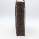 LOUIS VUITTON Monogram Sac Plat Hand Bag M51140 LV Auth 169363-3