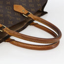 LOUIS VUITTON Monogram Sac Plat Hand Bag M51140 LV Auth 169363-7