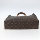 LOUIS VUITTON Monogram Sac Plat Hand Bag M51140 LV Auth 169363-5