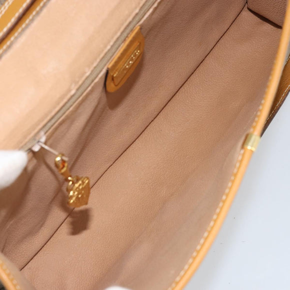 GUCCI Micro GG Supreme Shoulder Bag PVC Beige Gold 004 58 0264 Auth 169375