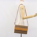 GUCCI Micro GG Supreme Shoulder Bag PVC Beige Gold 004 58 0264 Auth 169375-23