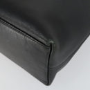 GUCCI Bamboo Shoulder Bag Leather Black Gold 001 2113 1880 Auth 169379-10