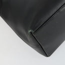 GUCCI Bamboo Shoulder Bag Leather Black Gold 001 2113 1880 Auth 169379-11