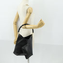 GUCCI Bamboo Shoulder Bag Leather Black Gold 001 2113 1880 Auth 169379-23