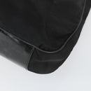 GUCCI Bamboo Hand Bag Nylon 2way Brown Silver 001 1781 1577 Auth 169380-15