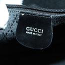 GUCCI Bamboo Hand Bag Nylon 2way Brown Silver 001 1781 1577 Auth 169380-22