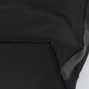 GUCCI Shoulder Bag Nylon Black Silver 001 1955 Auth 169381-16