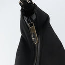 GUCCI Shoulder Bag Nylon Black Silver 001 1955 Auth 169381-10