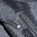 GUCCI Shoulder Bag Nylon Black Silver 001 1955 Auth 169381-21