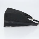GUCCI Shoulder Bag Nylon Black Silver 001 1955 Auth 169381-3