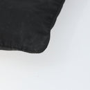 PRADA Shoulder Bag Nylon Black Silver Auth 169384-9