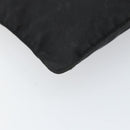PRADA Shoulder Bag Nylon Black Silver Auth 169384-14