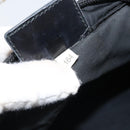 PRADA Shoulder Bag Nylon Black Silver Auth 169384-12